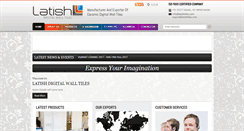 Desktop Screenshot of latishtiles.com